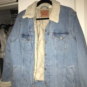 Levi’s Sherpa denim jacket
